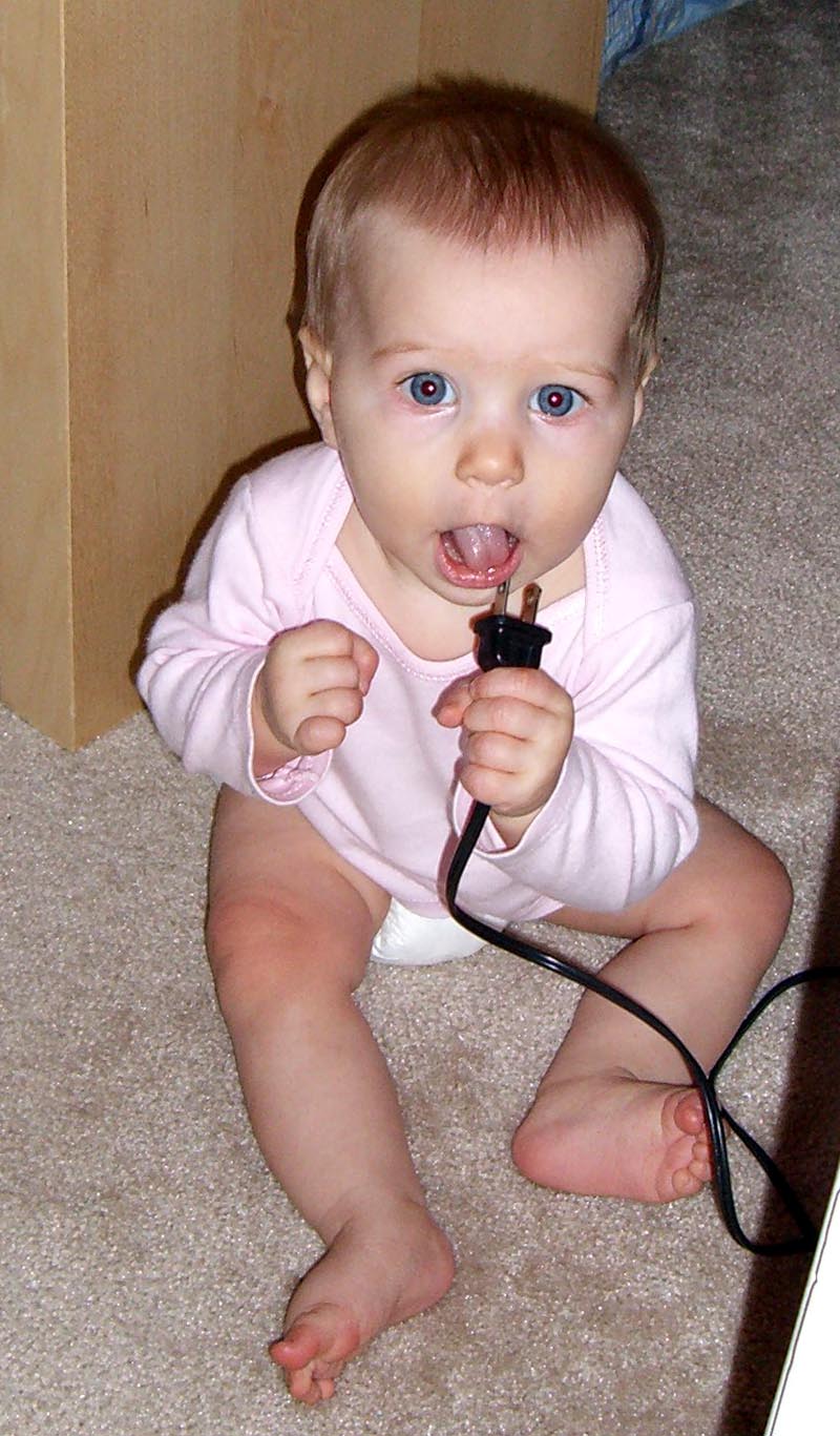 Baby as a nice rock star, December 2005