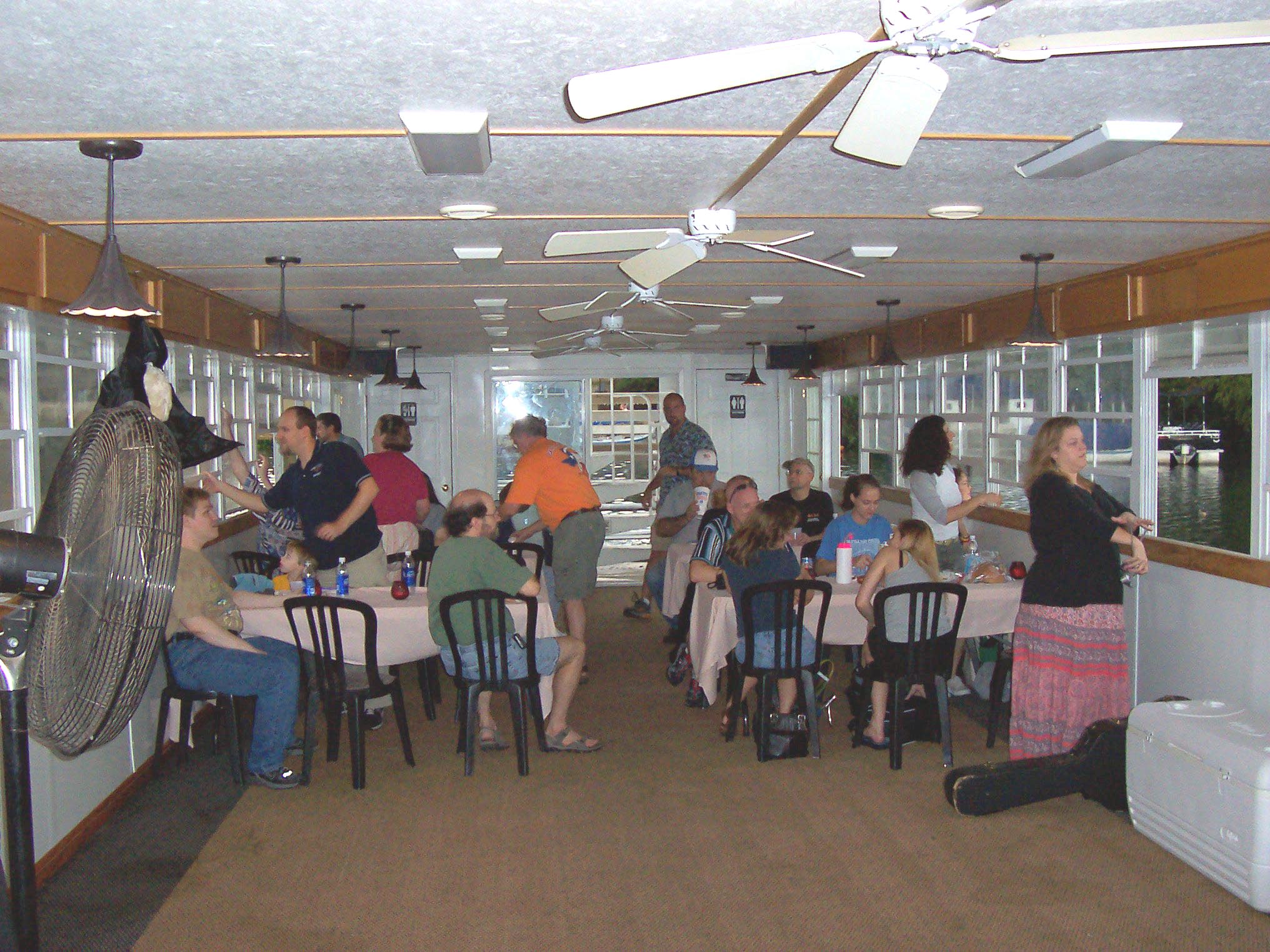 picture_011 ACAers inside the cruise boat, September 2006
