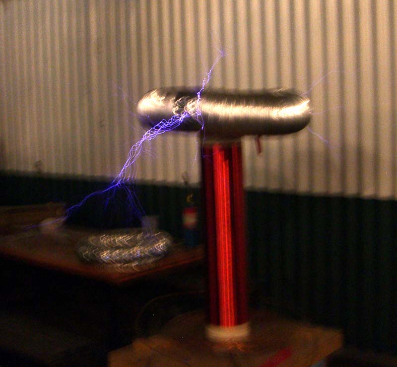 Tesla Coil at the Futures Past steampunk party at SXSW