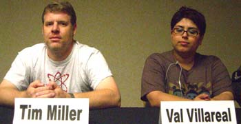 Tim Miller and Val Villareal