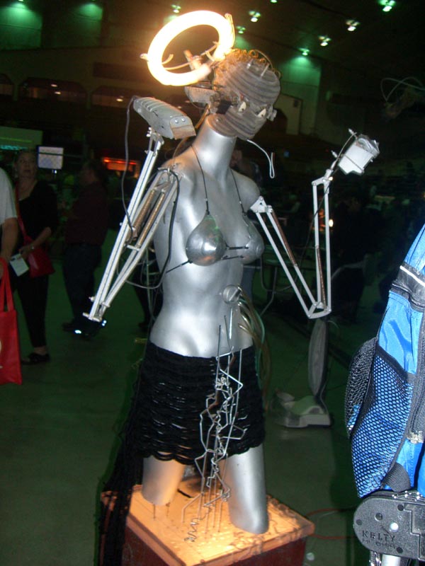 A Robo-angel at the Maker Faire 2007