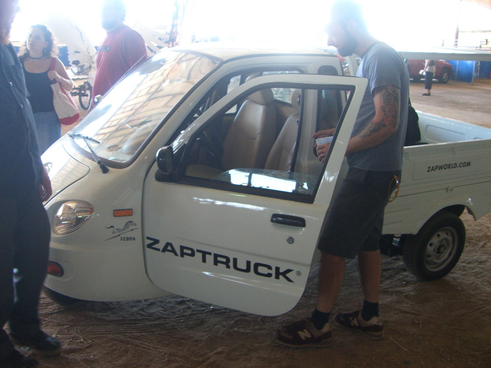 ZapTruck at Maker Faire 2007
