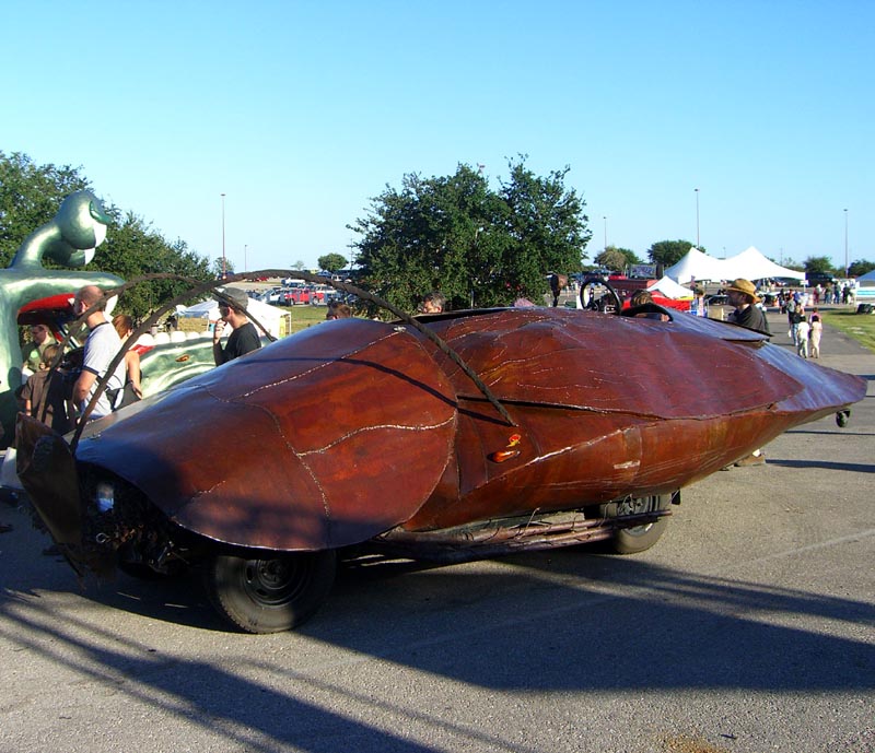 A roach car at Maker Faire 2007