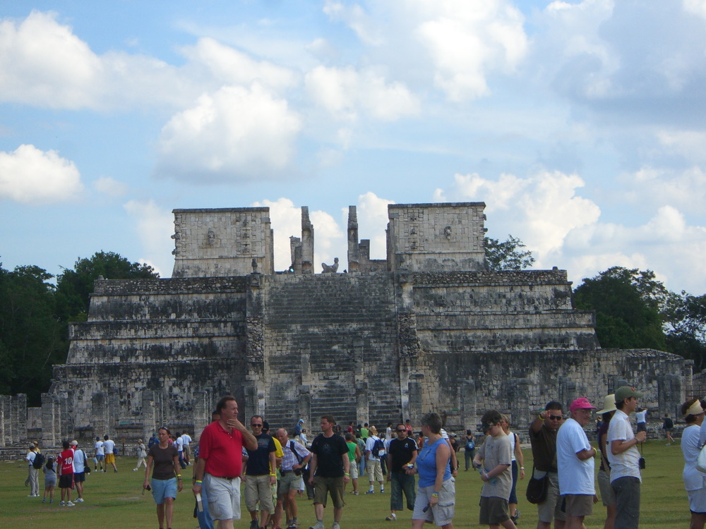 The Temple of the Warriors at Chichen Itza