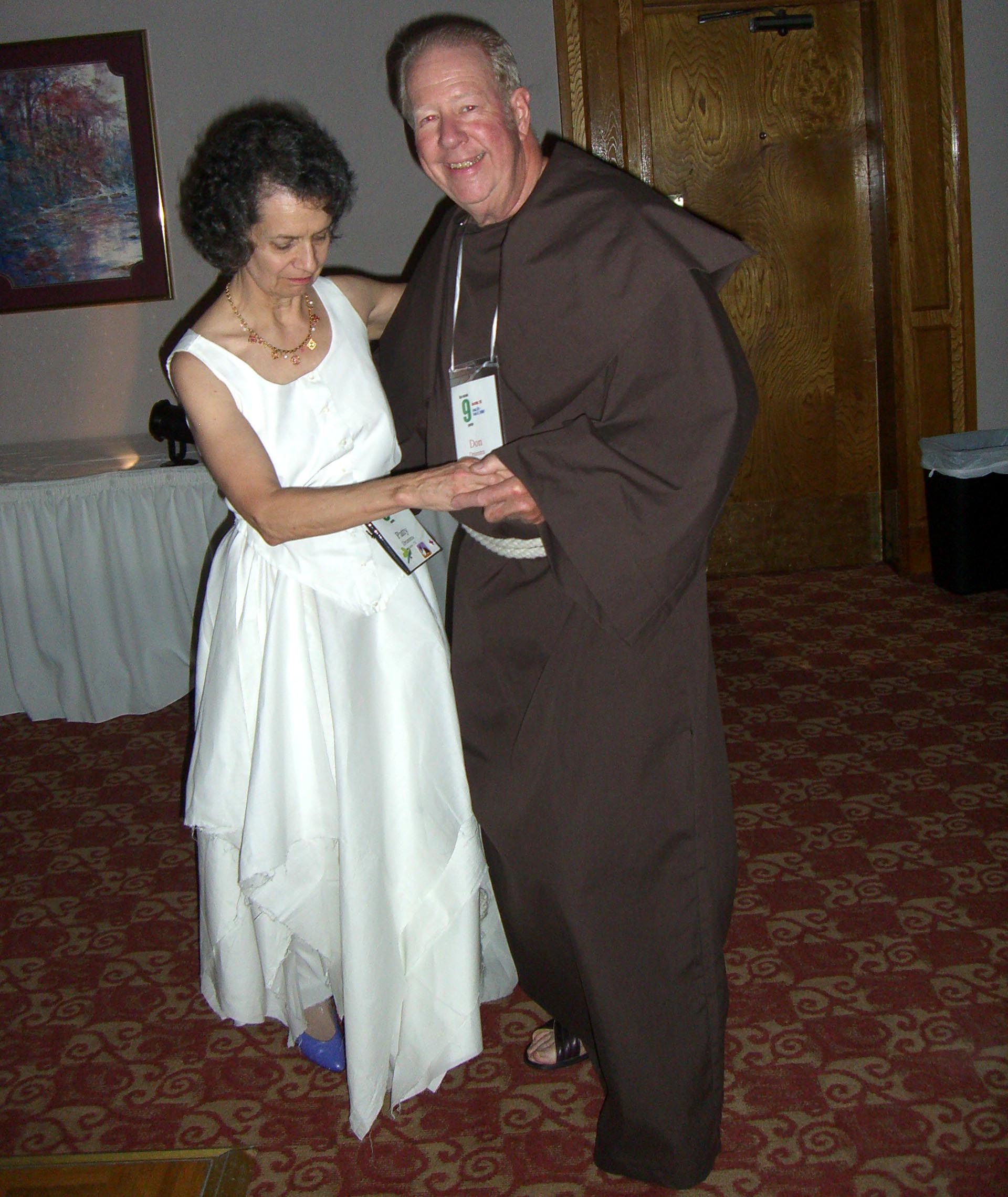 Costumes at LoneStaRG 9 dance -- Friar Don